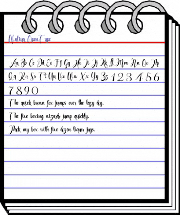 Waliya Regular animated font preview Waliya Regular animated font preview