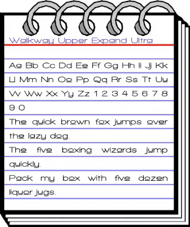 Walkway Upper Expand Ultra Regular animated font preview Walkway Upper Expand Ultra Regular animated font preview