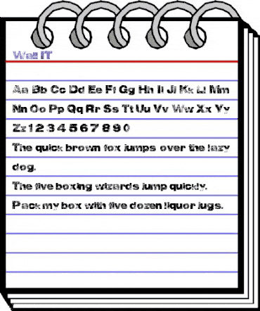 Wall IT - LJ-Design Studios Bold animated font preview Wall IT - LJ-Design Studios Bold animated font preview