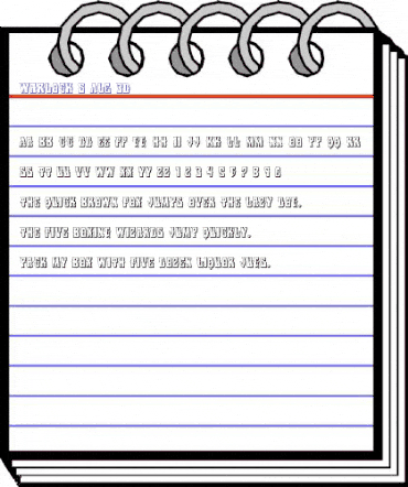 Warlock's Ale 3D Regular animated font preview Warlock's Ale 3D Regular animated font preview