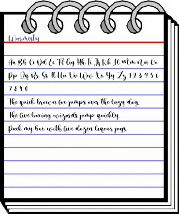 Warmesty Regular animated font preview Warmesty Regular animated font preview