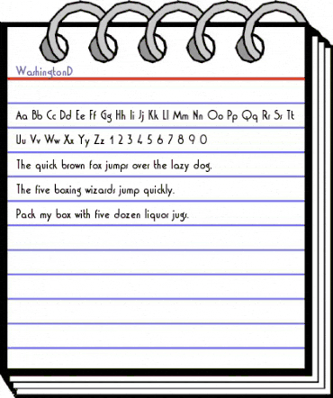 WashingtonD Regular animated font preview WashingtonD Regular animated font preview