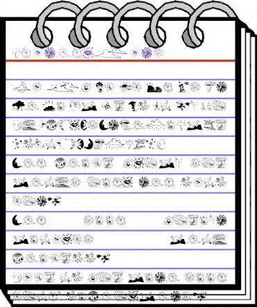 WeatherBats Regular animated font preview WeatherBats Regular animated font preview