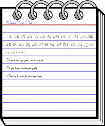 WeddingScript Bail Regular animated font preview WeddingScript Bail Regular animated font preview