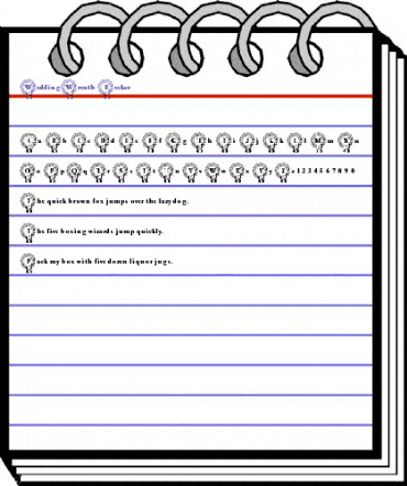 WeddingWreath Becker Normal animated font preview WeddingWreath Becker Normal animated font preview