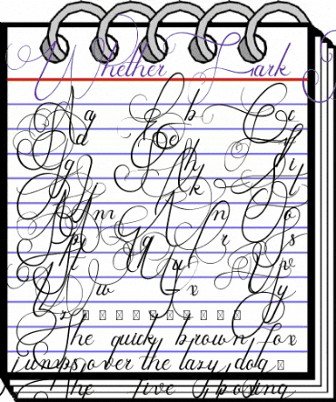 Whether Fark Demo Regular animated font preview