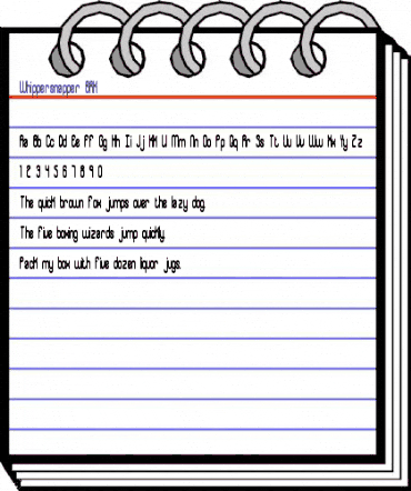 Whippersnapper BRK Normal animated font preview Whippersnapper BRK Normal animated font preview
