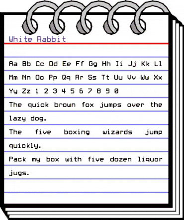 New Regular animated font preview New Regular animated font preview