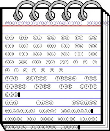 WhitneyIndexWhite Medium animated font preview WhitneyIndexWhite Medium animated font preview