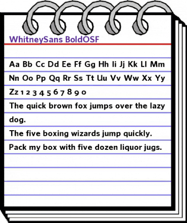 WhitneySans-BoldOSF Regular animated font preview WhitneySans-BoldOSF Regular animated font preview