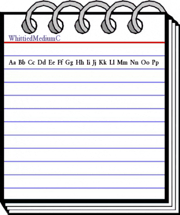 WhittiedMediumC Regular animated font preview WhittiedMediumC Regular animated font preview