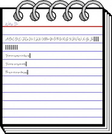 Wiltasso Regular animated font preview