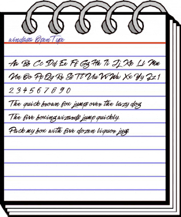 windasa Regular animated font preview windasa Regular animated font preview