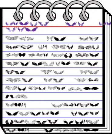 wings of wind tfb Regular animated font preview wings of wind tfb Regular animated font preview