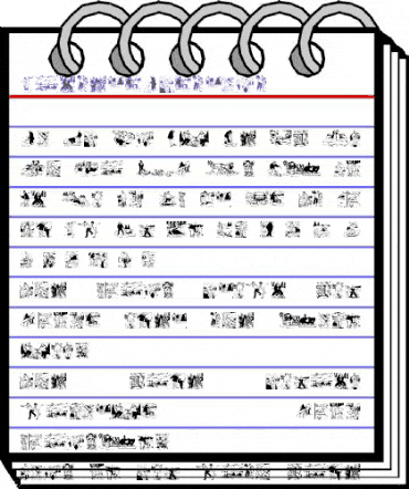 WintersAbstract Regular animated font preview