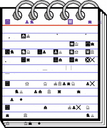 Wisdom Chess Regular animated font preview Wisdom Chess Regular animated font preview