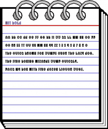 Wit Bold animated font preview Wit Bold animated font preview