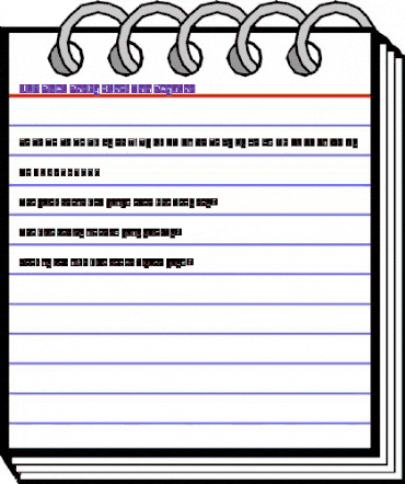 WLM Pixel Party Black Thin Regular animated font preview