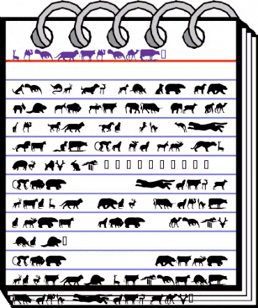 wmanimals2 Regular animated font preview wmanimals2 Regular animated font preview