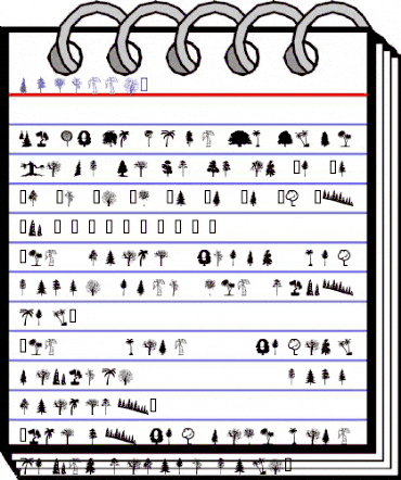 wmtrees1 Regular animated font preview wmtrees1 Regular animated font preview