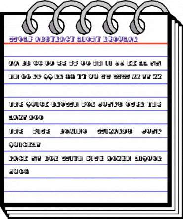 Wolf Abstract Light Regular animated font preview Wolf Abstract Light Regular animated font preview