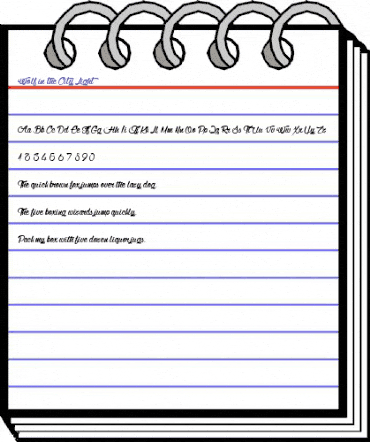 Wolf in the City Light Regular animated font preview Wolf in the City Light Regular animated font preview