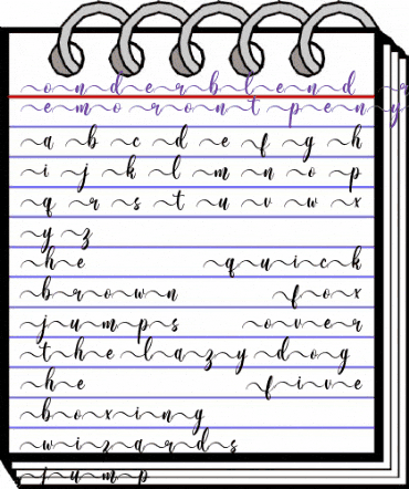 Wonderblend Front Demo Front animated font preview Wonderblend Front Demo Front animated font preview