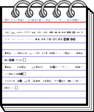 WoodcutOrnamentsOneSSK Regular animated font preview WoodcutOrnamentsOneSSK Regular animated font preview