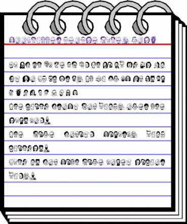 woodcutter people faces vol2 Regular animated font preview woodcutter people faces vol2 Regular animated font preview
