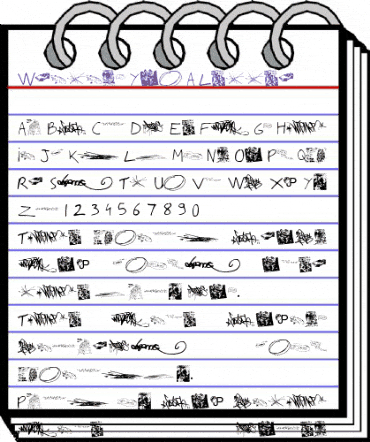 Writing You A Letter Regular animated font preview Writing You A Letter Regular animated font preview