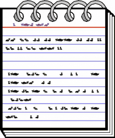 Wurm Regular animated font preview Wurm Regular animated font preview