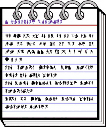 X-Fighters Regular animated font preview X-Fighters Regular animated font preview