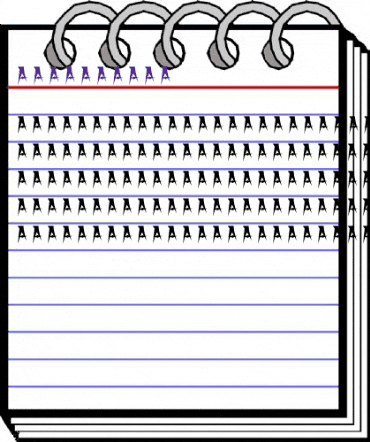 X Horror X Regular animated font preview