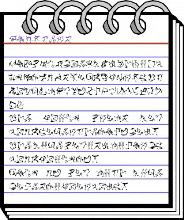 XamStern Regular animated font preview