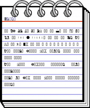 Xcast Regular animated font preview