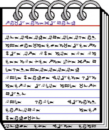 Xilo in Zodiac Regular animated font preview