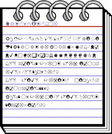 XIngyDingTwo Regular animated font preview XIngyDingTwo Regular animated font preview