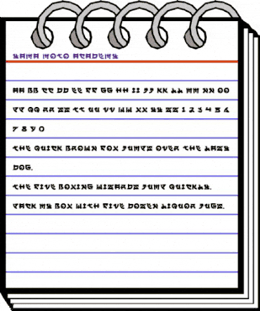 Yama Moto Academy Regular animated font preview Yama Moto Academy Regular animated font preview