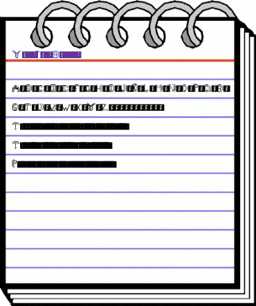 YatesFont Regular animated font preview YatesFont Regular animated font preview