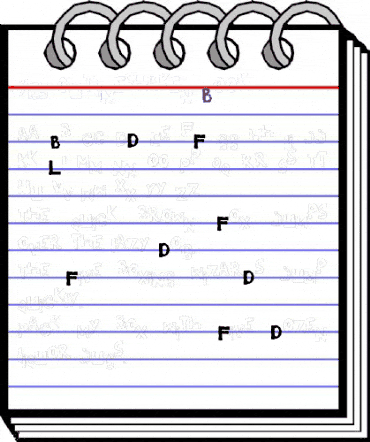 YES_outlineshaken Regular animated font preview YES_outlineshaken Regular animated font preview