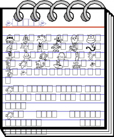 ZalienZ Regular animated font preview ZalienZ Regular animated font preview