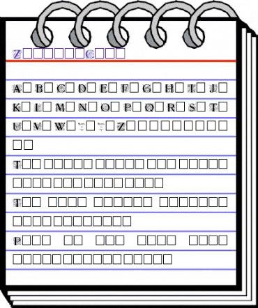 ZallmanCaps Regular animated font preview ZallmanCaps Regular animated font preview