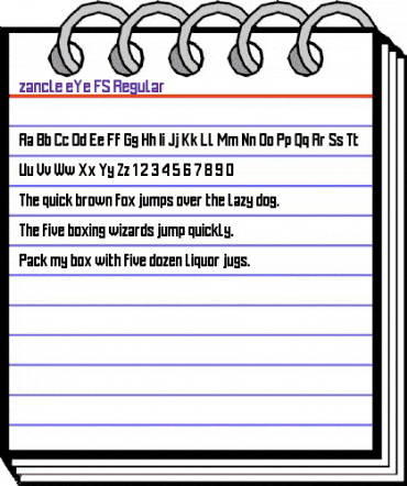 zancle eYe/FS Regular animated font preview zancle eYe/FS Regular animated font preview