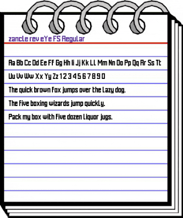 zancle rev eYe/FS Regular animated font preview zancle rev eYe/FS Regular animated font preview