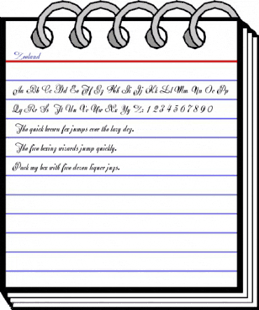 Zeeland Regular animated font preview Zeeland Regular animated font preview