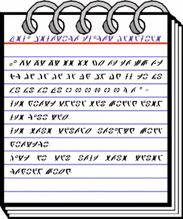 Zeta Reticuli Italic Italic animated font preview Zeta Reticuli Italic Italic animated font preview