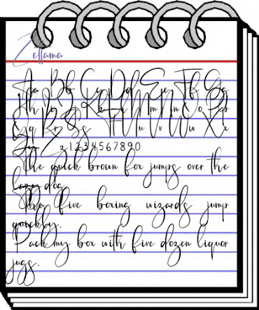 Zettama Regular animated font preview Zettama Regular animated font preview