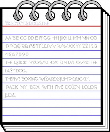 ZiggyStardustNF Medium animated font preview ZiggyStardustNF Medium animated font preview