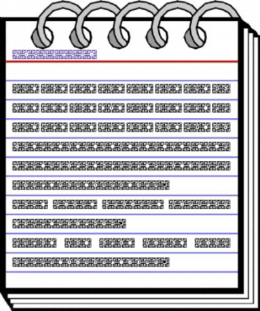 Zigourati Regular animated font preview Zigourati Regular animated font preview