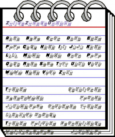 ZigZagOne Regular animated font preview ZigZagOne Regular animated font preview